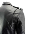 Milwaukee Leather Men's Classic Armored Black Leather Motorcycle Jacket w/ CE Armor - LKM17020