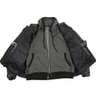 Milwaukee Leather Men's Alibi Black Leather Motorcycle Jacket w/ CE Armor, Removable Hoodie - LKM17021