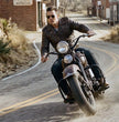 Milwaukee Leather Men's Live to Ride Classic Premium Leather CE Armored Motorcycle Jacket - Side Lace - LKM1707