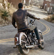 Milwaukee Leather Men's Live to Ride Classic Premium Leather CE Armored Motorcycle Jacket - Side Lace - LKM1707