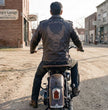Milwaukee Leather Men's Live to Ride Classic Premium Leather CE Armored Motorcycle Jacket - Side Lace - LKM1707