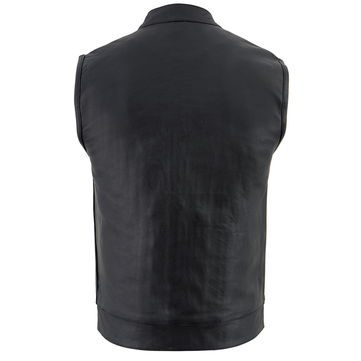 Milwaukee Leather LKM3710 Men's Black Leather Club Style