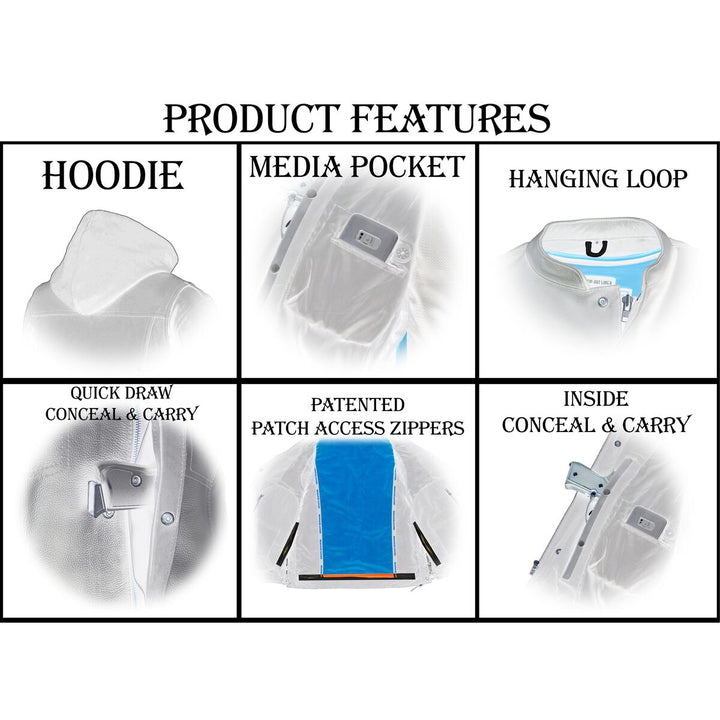 Milwaukee Leather LKM3714 Men&