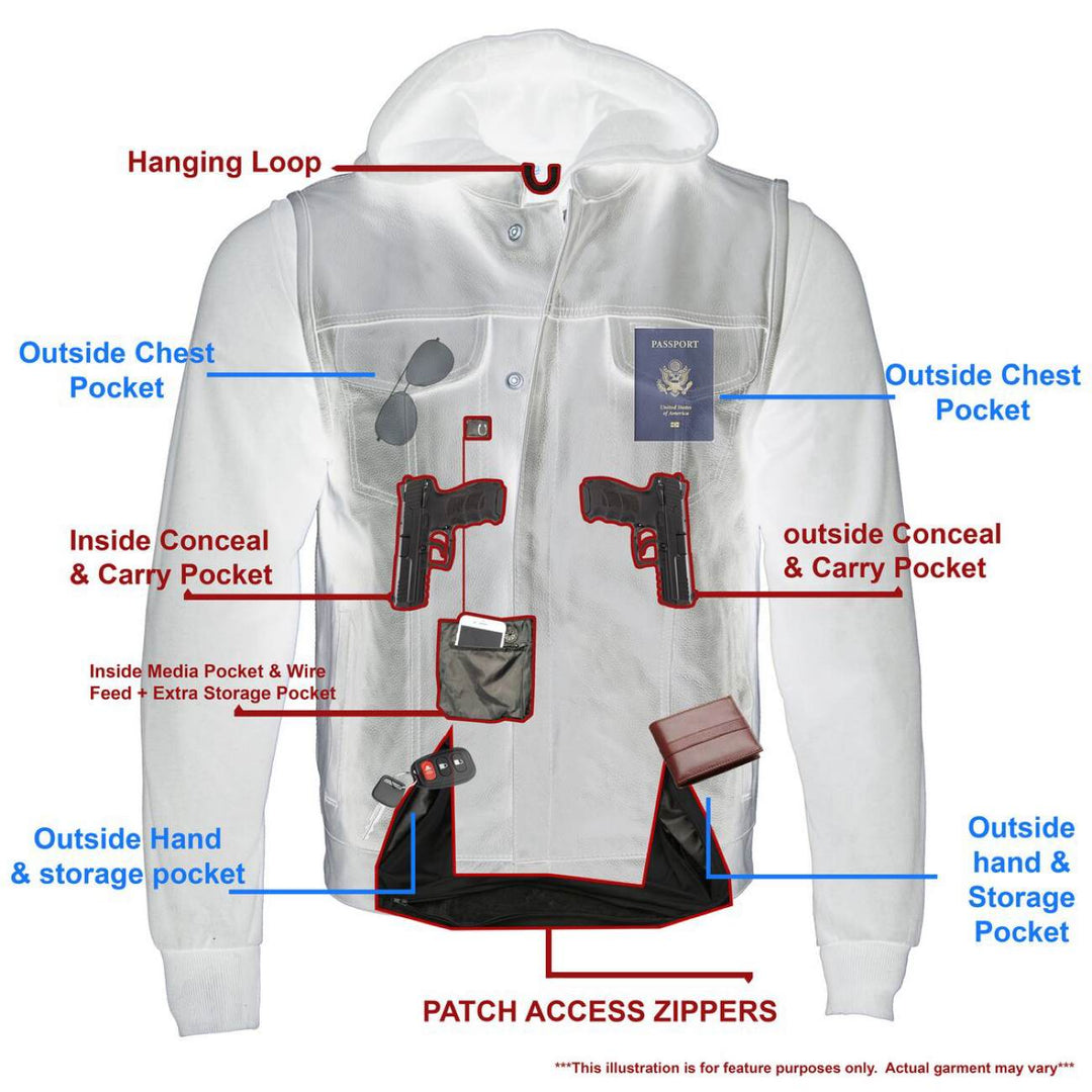 Milwaukee Leather LKM3714 Men&