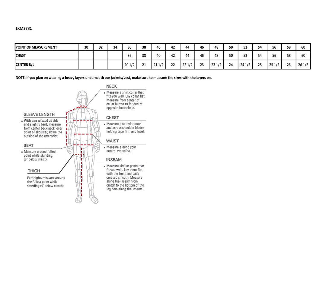 Milwaukee Leather LKM3731 Men&
