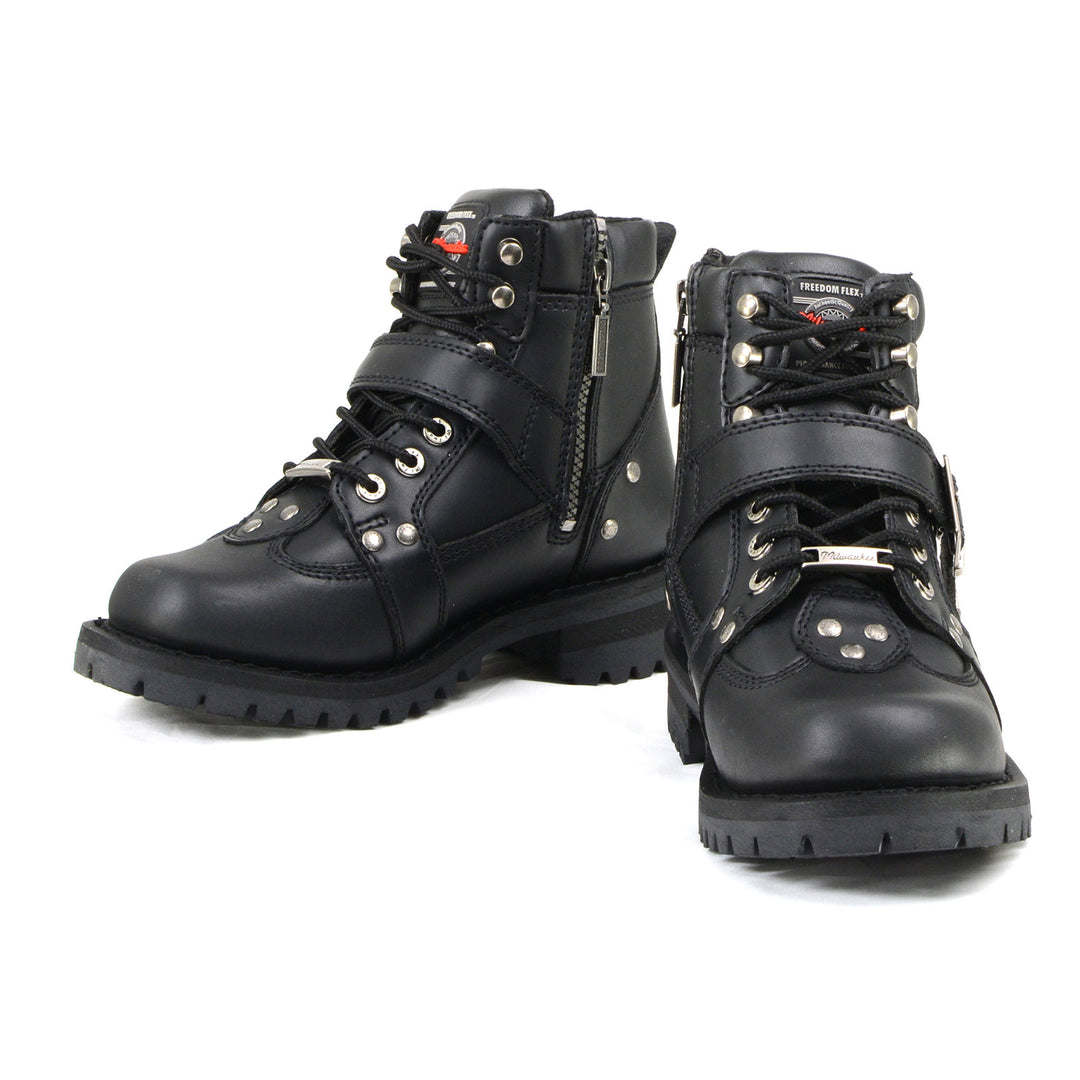 Milwaukee Motorcycle Clothing Company MB233 Road Captain Leather Women&