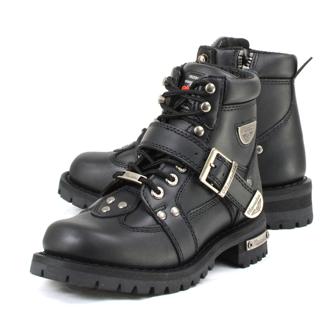 Milwaukee Motorcycle Clothing Company MB233 Road Captain Leather Women&
