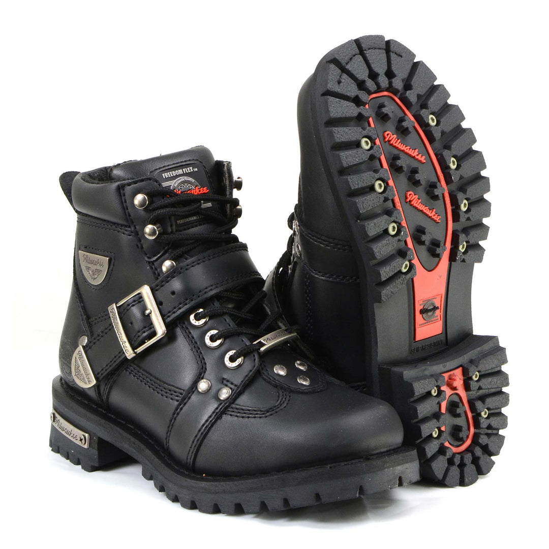 Milwaukee Motorcycle Clothing Company MB233 Road Captain Leather Women&
