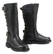 Milwaukee Motorcycle Clothing Company MB255 Dream Girl Women's 12 Inch Black Leather Motorcycle Boots