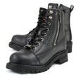 Milwaukee Motorcycle Clothing Co. Black Motorcycle Boots MB408