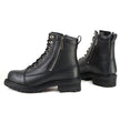 Milwaukee Motorcycle Clothing Company MB408 Men's Black Accelerator Motorcycle Leather Boots