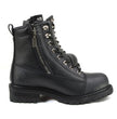 Milwaukee Motorcycle Clothing Co. Black Motorcycle Boots MB408