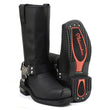Milwaukee Motorcycle Clothing Co. Men's Black Motorcycle Boots, MB410