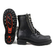 Milwaukee Motorcycle Clothing Co. Men's Black Motorcycle Boots, MB416