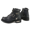 Milwaukee Motorcycle Clothing Co. Men's Black Motorcycle Boots, MB433EE