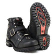 Milwaukee Motorcycle Clothing Co. Men's Black Motorcycle Boots, MB433