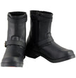 Milwaukee Leather MBK9290 Boys Black Classic Engineer Style Biker Boots