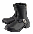 Milwaukee Leather MBK9290 Boys Black Classic Engineer Style Biker Boots