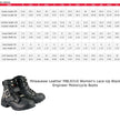 Milwaukee Leather MBL9310 Women's Lace-Up Black Leather Engineer Motorcycle Rider Boots