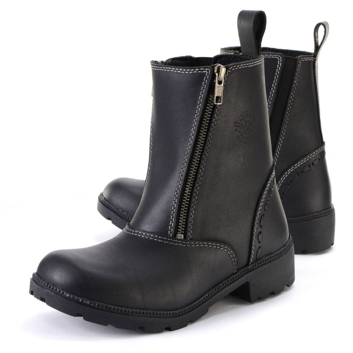 Milwaukee Leather MBL9327 Women's Black Leather Motorcycle Riding Milwaukee Leather MBL9327 Women's Black Leather Motorcycle Riding