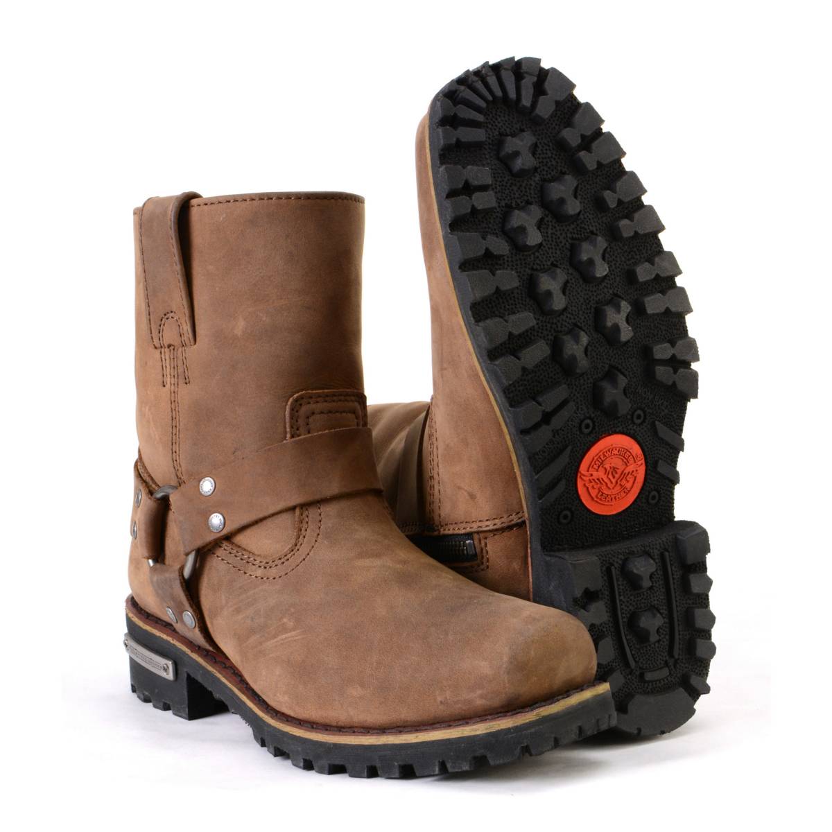 Milwaukee Leather MBL9353 Women's Crazy Horse Brown Leather