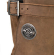 Milwaukee Leather MBL9354 Women's Brown 11-Inch Classic Engineer Motorcycle Leather Boots