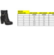 Milwaukee Leather MBL9425 Women's Black Lace-Up Fashion Boots with Double Height Option