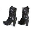 Milwaukee Leather MBL9429 Women's Black Western Style Fashion Casual Boots with Studded Bling
