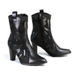 Milwaukee Leather MBL9429 Women's Black Western Style Fashion Casual Boots with Studded Bling