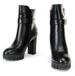 Milwaukee Leather MBL9430 Women's Black Fashion Casual Boots with Side Zipper Entry