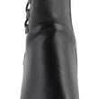 Milwaukee Leather Women's Black Lace-Side Fashion Motorcycle Riding Boots MBL9436