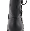 Milwaukee Leather Women's Black Lace-Side Fashion Motorcycle Riding Boots MBL9436