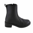Milwaukee Leather MBL9485 Women's Premium Black Leather 'Clean Riding' Motorcycle Fashion Rider Boots with Toe Cap