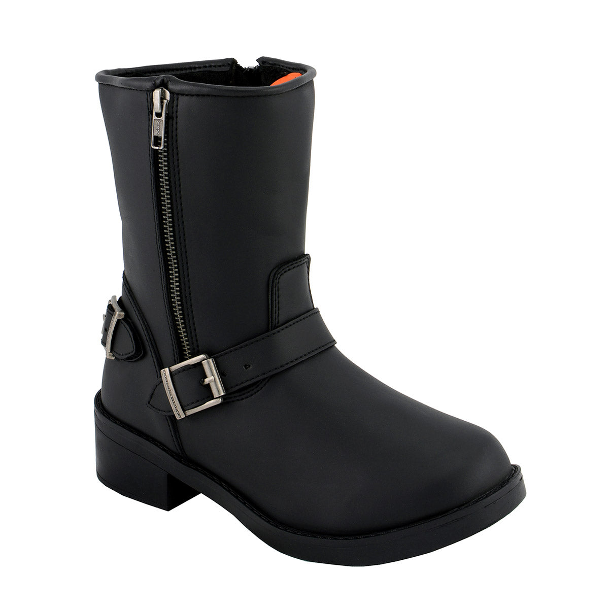 Milwaukee Leather MBL9357 Women's Black 14” Tall Motorcycle Boots