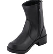 Milwaukee Leather MBL9480 Women's Premium Black 'Super Clean' Motorcycle Fashion Riding Boots with Side Zippers