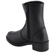 Milwaukee Leather MBL9480 Women's Premium Black 'Super Clean' Motorcycle Fashion Riding Boots with Side Zippers
