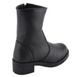 Milwaukee Leather MBL9480 Women's Premium Black 'Super Clean' Motorcycle Fashion Riding Boots with Side Zippers
