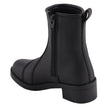 Milwaukee Leather MBL9485 Women's Premium Black Leather 'Clean Riding' Motorcycle Fashion Rider Boots with Toe Cap