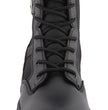 Milwaukee Leather MBL9495 Women Black Leather Tactical Boots with Side Zipper