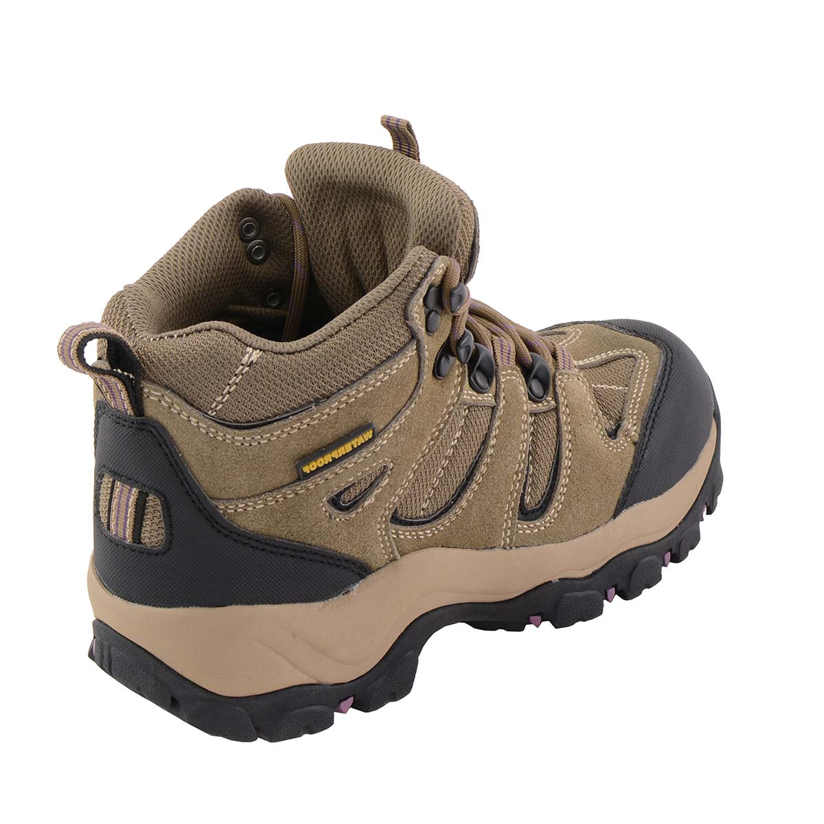 Milwaukee Leather MBL9496 Women's Brown Leather Lace-Up Waterproof Outdoor Hiking Boots | Shoes