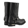 Milwaukee Leather Men’s Outback Classic Harness 11-Inch Motorcycle Boots – Premium Cowhide Leather - MBM131