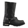 Milwaukee Leather Men’s Classic Harness 11-Inch Motorcycle Boots – Premium Cowhide, Road & Rally Ready MBM131