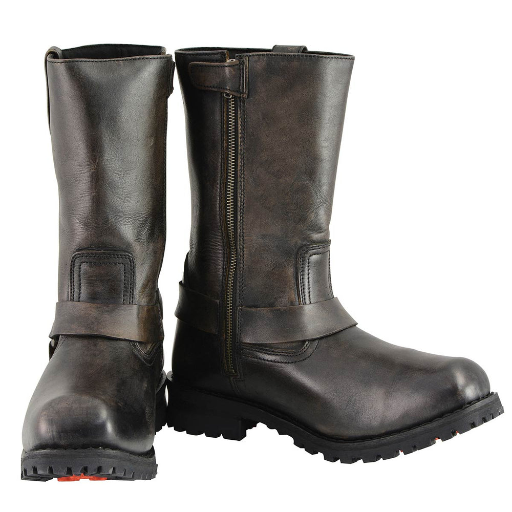 Milwaukee Leather Men's Motorcycle Boots MBM9005W