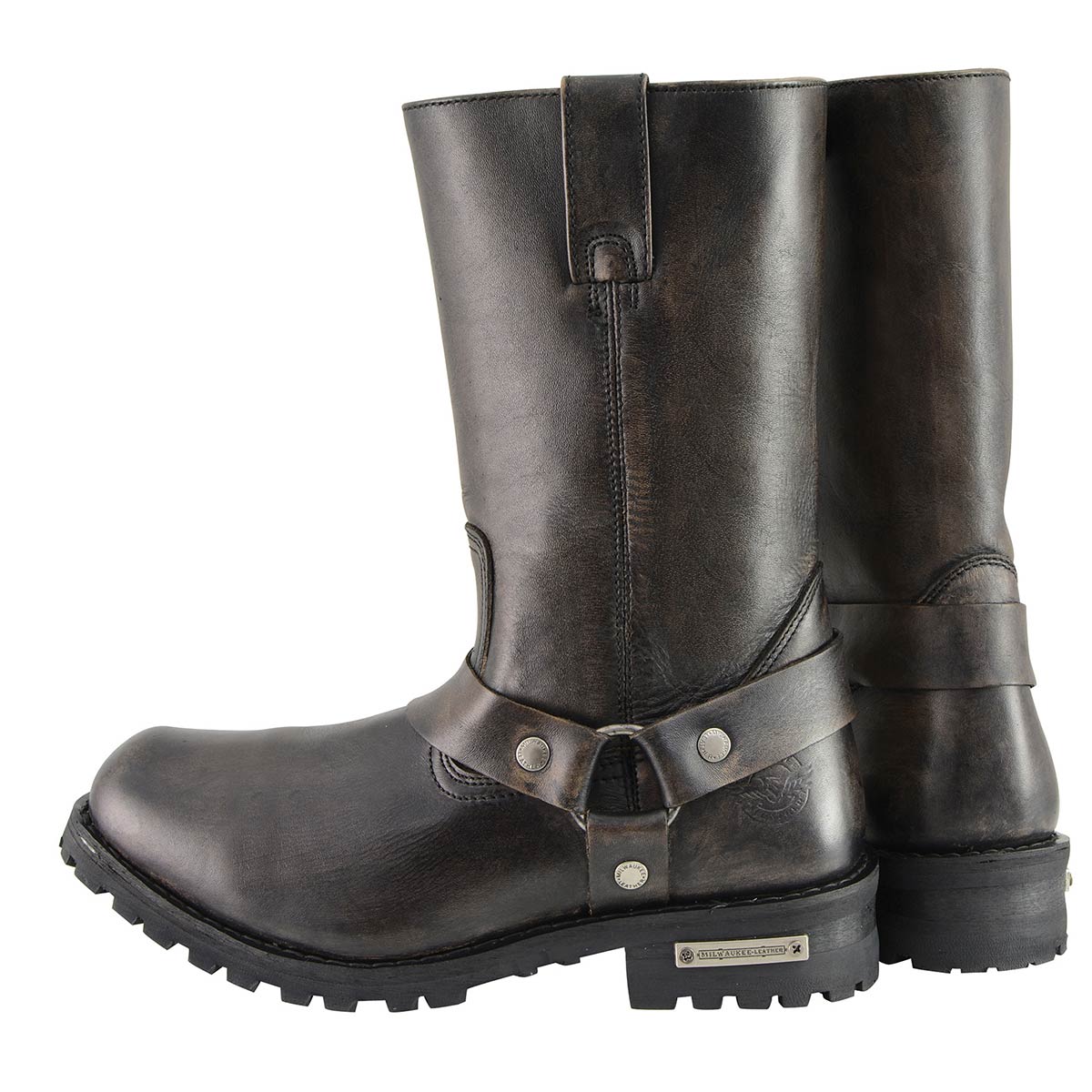 Milwaukee Leather Men's Motorcycle Boots MBM9005W