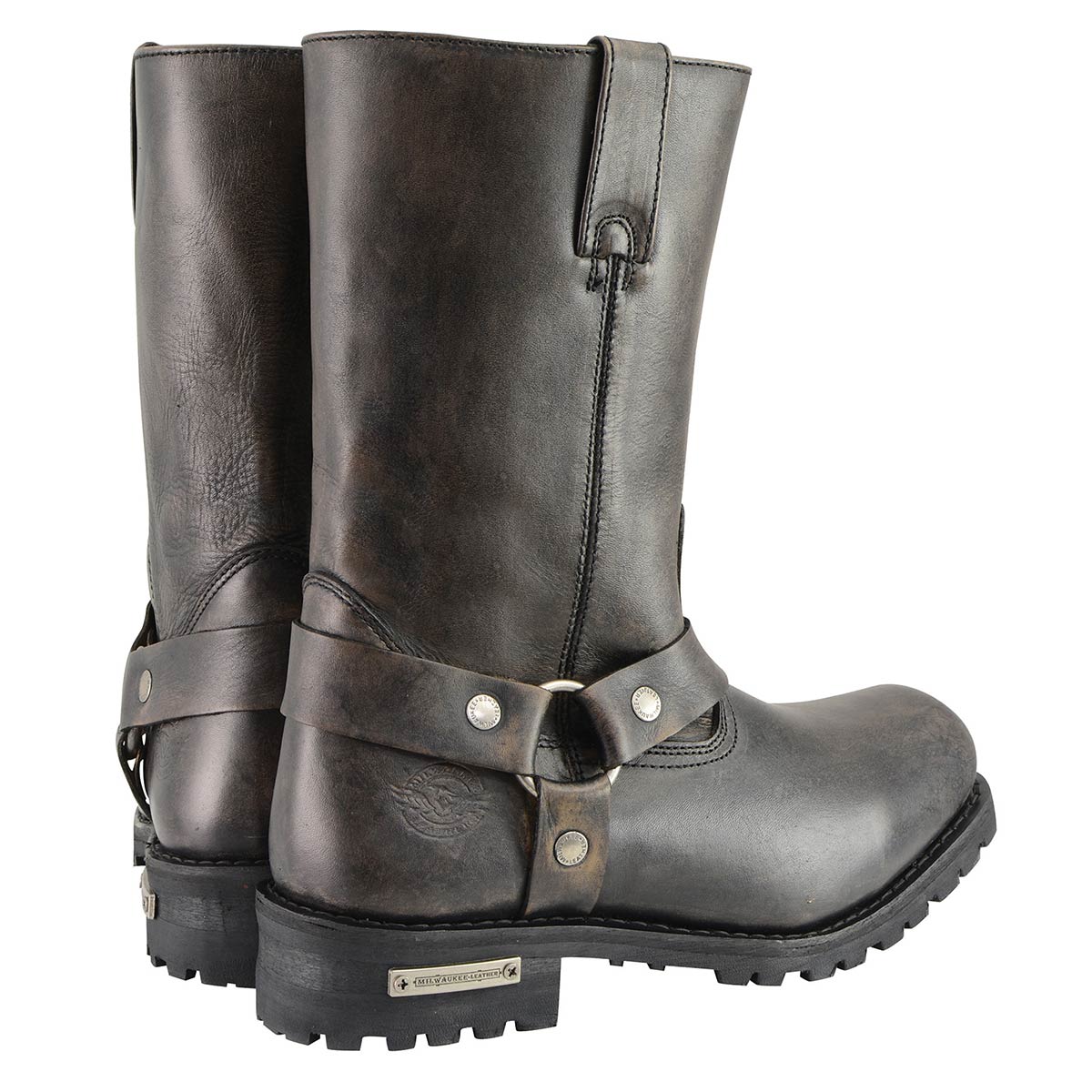 Milwaukee Leather Men's Motorcycle Boots MBM9005W