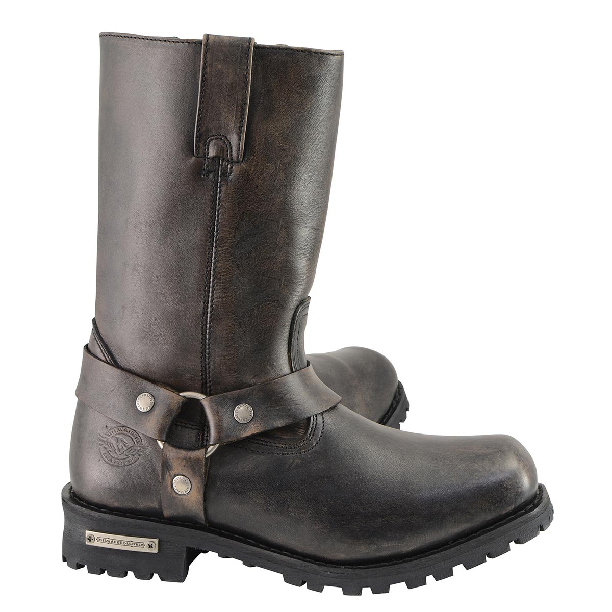 Milwaukee Leather Men's Motorcycle Boots MBM9005W