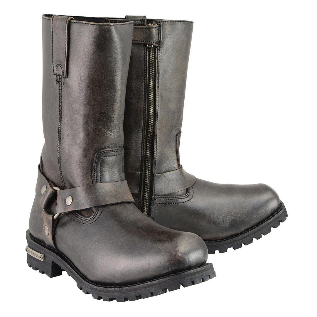 Milwaukee Leather Men's Motorcycle Boots MBM9005W