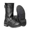 Milwaukee Leather Men's The Classic Black 2.2mm Engineer Motorcycle Boots - MBM9016