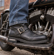 Milwaukee Leather Men's Black Classic Engineer Boots - Regular & Wide Width