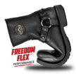 Milwaukee Leather MBM9042 Men's Black Ruf Leather Short Harness Motorcycle Boots w/ Inside Zipper
